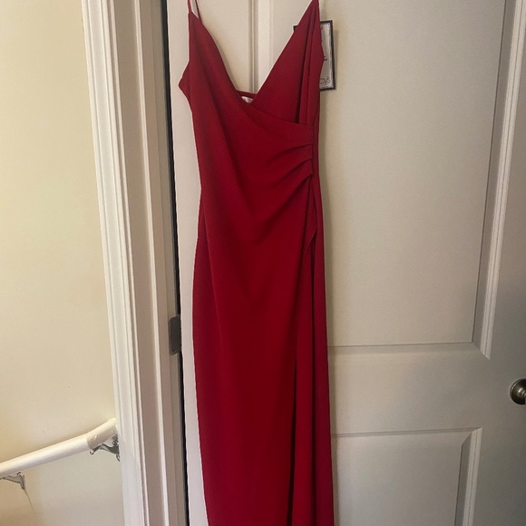 NWT Emerald Sundae Red Bodycon Dress - Picture 1 of 5
